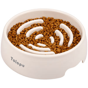 Comedouro Lento para Animais de Estimação Durável que Promove a Alimentação Mais Lenta com Tigela <span class=keywords><strong>Anti</strong></span>-Gulping - Product Image 1