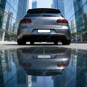 Pour Golf 6 MK6 GTD R20 2009 2010 2011 2012 2013, kit de carrosserie, décoration de spoiler arrière supérieur pour automobile - Product Image 4
