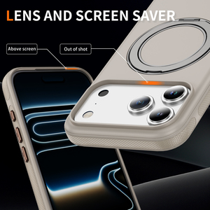Custodia <span class=keywords><strong>per</strong></span> Telefono Ibrida TPU PC con Anello Magnetico Nascosto e Supporto, Bestseller <span class=keywords><strong>per</strong></span> <span class=keywords><strong>iPhone</strong></span> 17/Air/17 Pro/17 Pro Max - Product Image 3