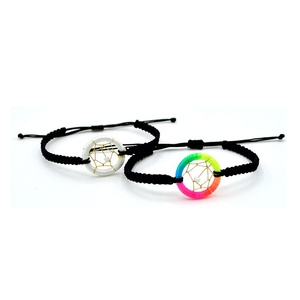 2023 Summer New Arrival Handmade Vintage <strong>Dreamcatcher</strong> Adjustable Braided Friendship <strong>Bracelet</strong> for Girls - Product Image 3