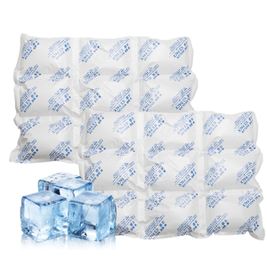 Besar 9-sel dingin Gel pak berbasis air Freezer terisolasi untuk pengiriman makanan dapat digunakan kembali rendam Pad - Product Image 1