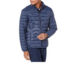 Chaqueta de Invierno Acolchada Personalizada para Hombre, con Frente de Lona, Resistente al Viento, con Capucha y Forro de Seda, Variedad de Colores y Tallas - Product Image 1