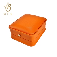 Boîte à bijoux de luxe en cuir PU en gros avec insert en velours, logo personnalisé, fermeture magnétique, emballage cadeau pour femme