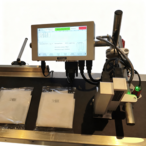 Trực Tuyến Tự Động Máy In Mã Thông Minh Máy Carton Gói Dệt Túi Máy In Phun Cho Exp Ngày Biểu Tượng Văn Bản Mô Hình In - Product Image 2