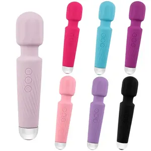 adult sex vibrator neck waist body personal massage masturbator women's sexy rechargeable vibrator