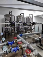 Usine de dessalement d'eau par osmose inverse, système de purification d'eau industrielle, usine de système RO, 6000-8000Lph, osmose inverse pour la dialyse