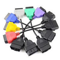 Cable Adaptador de Diagnóstico OBD2 de 6 Colores para FiatECUScan y Ecu Scan para Fi-at, Al-fa Ro-meo y Lan-cia