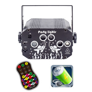 Projecteur LED RGB Magic Ball et Laser Star, Veilleuse à Double Tête DMX512 avec Télécommande pour Fêtes et KTV - Product Image 5