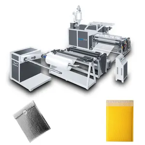 HLPE-1200 2 layers bubble film sheet machine Cling Wrapping Film PE air bubble film extrusion machine