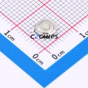 G4B15141R Tactile <b>Switch</b> SMD-4P,5.2x5.2mm <b>Switch</b> Single Pole Single Throw Round Button 1N 5.2mm - Product Image 1