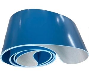 Mesin cetak tahan aus sabuk konveyor <span class=keywords><strong>PVC</strong></span> hijau datar halus - Product Image 6