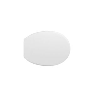 Sedile WC Moderno Allungato Bianco per Eos Vaso Riace in Plastica PP con Bidet Elettronico Telecomandato per Bagno - Product Image 1