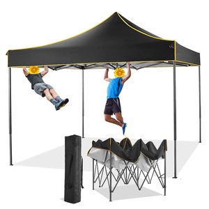 Özel yüksek kaliteli açık 3x3 hareketli açık tuval katlanır reklam Pop Up gölgelik fuar sergi çadır olaylar için - Product Image 2