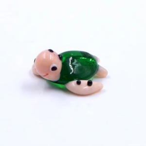 פסלוני צב מזכוכית מוראנו בעיצוב מעורב, עבודת יד, מיניאטורות של חיות, קישוט זכוכית - Product Image 3