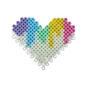Nouveau produit <span class=keywords><strong>Mini</strong></span> <span class=keywords><strong>perles</strong></span> Perler repassage multicolore 5MM <span class=keywords><strong>perles</strong></span> thème Saint Valentin 3D Puzzle bricolage jouet <span class=keywords><strong>Hama</strong></span> <span class=keywords><strong>perles</strong></span> - Product Image 2