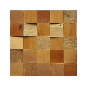 Деревянные 3D планки для оформления стен деревянные панели декоративный Декор интерьера деревянная стена внутренняя обшивка панелями мозаичная плитка