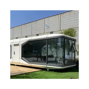 Tiny Steel Villa Foldable House Luxury Space Capsule