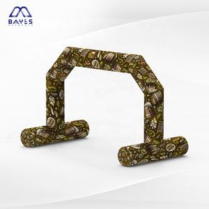 Colonne gonflable hermétique en forme d'arche pour début et fin de course de chevaux, colonne d'air publicitaire gonflable - Product Image 2