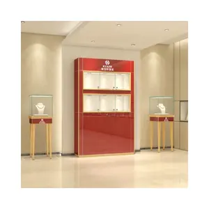 Cosmetische Supermarkt Aluminium Ondergoed Kiosk Muur Gehard Glas Speelgoed Sieraden Past Trays Winkel Display Showcase