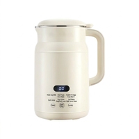 Aanpasbare multifunctionele Duitse sojamelkmaker, mini, roestvrij staal, 1000ml capaciteit, huishoudelijke blender, sapcentrifuge, automatisch