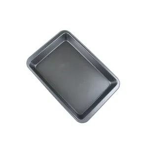 Non-Stick Rectangular Carbon Steel Baking Tray Spring Form Pan Set for Cake and Tart Baking Dishes & Pans