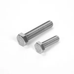 Factory Supply Gr.5 Titanium BoltsM5M6M8M10M12 Titanium Hex Bolt for Motorcycle