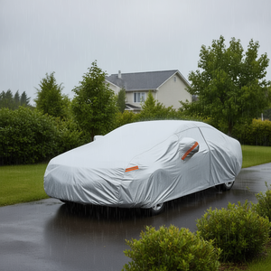 Housse de voiture imperméable toutes saisons pour berline 186 193 pouces, protection UV, housse de voiture extérieure modèle H3 - Product Image 2