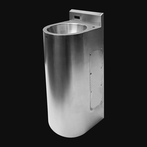 Lavabo de Acero Inoxidable 304 para Piso, Marca Kuge, para Edificios Gubernamentales y Centros de Detención - Product Image 3