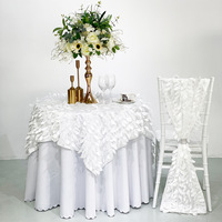 Housses de siège de chaise extensibles blanches modernes Housses de chaise épaissies pour banquet conférence hôtel mariage célébration