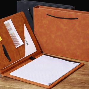 PU Leather Portfolio Organizer & Document Holder Business Folder for Men & Women - Product Image 5