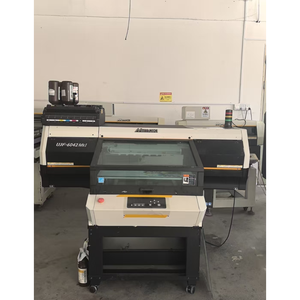 Imprimante à plat UV Mimaki UJF-6042MKII d'occasion avec 4 têtes d'impression pour encre Mimaki <span class=keywords><strong>lus120</strong></span> - Product Image 1