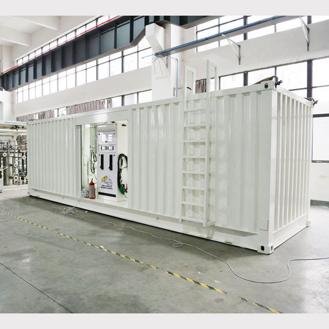 Bluesky Mobile Container Station 50000L 40 Feet ISO Container Station With Integrated Office With AC,Table Etc