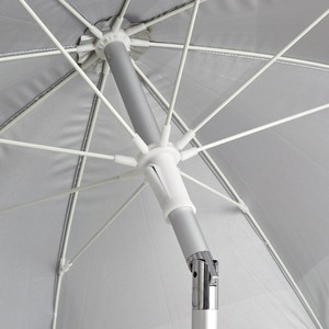 Sombrilla de Playa Personalizada de Lujo de 6 pies, Resistente al Viento, con Protección UPF 50+, Rayas, con Logotipo, Base con Tornillo para Arena y Función de Inclinación - Product Image 5