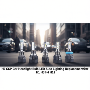 หลอดไฟหน้ารถยนต์ H7 CSP อะไหล่ไฟ LED อัตโนมัติ H4 H1 H3 H11 - Product Image 3