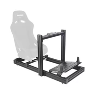 Cockpit de simulation de course 4080 en aluminium extrudé, personnalisé pour PC, idéal pour les passionnés de jeux à domicile - Vente Flash