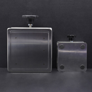 Mesa Elevadora Manual Huida Mini de Acero Inoxidable 100 150 300mm con Soporte de Aluminio Oxidado para Laboratorio - Product Image 2