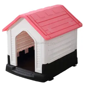 high quality cute china dog kennel and different size plastic dog house