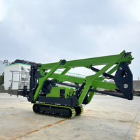 Mini nacelle élévatrice électrique sur chenilles TONLIDA 10m-21m