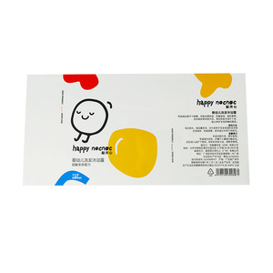 Étiquettes enveloppantes imperméables pour les soins des bébés, autocollants adhésifs personnalisés pour les bouteilles de shampoing et de gel douche pour bébés - Product Image 2