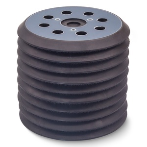 10 adet/1 takım 5 ''8/3 PU köpük Sander yedek pedleri parlatma için kanca & döngü aşındırıcı ped Metal ahşap - Product Image 4