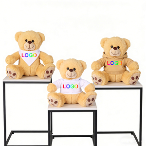 Vari Commercio All'ingrosso Farcito Molle del Giocattolo Della <span class=keywords><strong>Peluche</strong></span> Teddy Bear Con Logo T-Shirt A Buon Mercato Su Misura Sublimazione <span class=keywords><strong>Mini</strong></span> Teddy Bear - Product Image 3