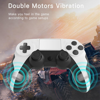 Nouvelle manette de jeu de haute qualité, joysticks sans fil, contrôleurs BT, manette de jeu pour console ps4