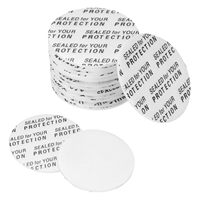 Joint d'étanchéité auto-adhésif sensible à la pression personnalisé, doublures de bouchon à pression, mousse, joint d'induction, joint de sécurité anti-effraction pour bouteille et pot