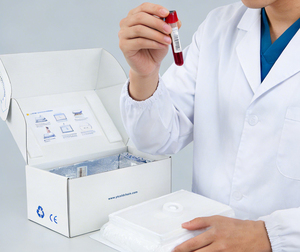 حقيبة نقل عينات الدم والعينات البيولوجية للاستخدام مرة واحدة من EZCODE مع خدمة طباعة الشعار - Product Image 1