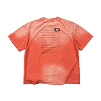 Kaos Pria Wanita Motif Semangka Merah Rusak Bersampul Tulisan Grafis, Pour Hommes Custom Oversized