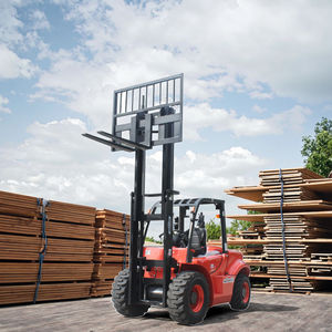 ווקאן 4wd דיזל משאית <span class=keywords><strong>3ton</strong></span> 3.5 טון שטח קשה מלגזה עבור מנוע yanmar 5000 מ "מ טריפלקס בצד מלגזה פנימי מלגזה - Product Image 1