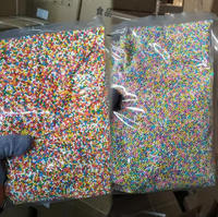 Großhandelspreis 2mm Zucker-DIY Bunte Jimmies Zuckerstreusel Backdekoration Zutaten für Kuchen Eiscreme