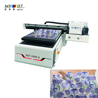 MYJET 6090C Imprimante numérique à jet d'encre à plat 60cm Machine UV pour coques de téléphone et impression à plat en cuir