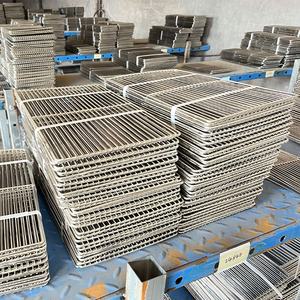 Grille de barbecue en acier inoxydable 304 durable et antiadhésive pour la cuisson extérieure au charbon de bois/gril à gaz - Product Image 5