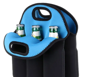 Produits les plus vendus 2025 – Sacs isothermes en néoprène de 3 mm d'épaisseur pour bouteilles de vin, lot de 6 porte-bouteilles de bière, sac isotherme - Product Image 2